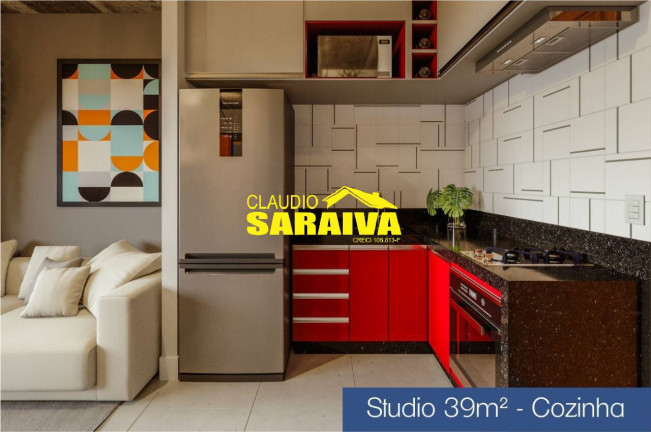 Imagem Apartamento com 1 Quarto à Venda, 39 m² em Praia Das Palmeiras - Caraguatatuba