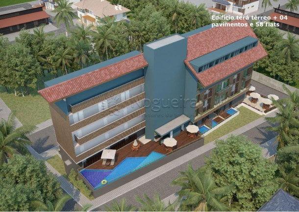 Imagem Flat com 1 Quarto à Venda, 29 m² em Porto De Galinhas - Ipojuca