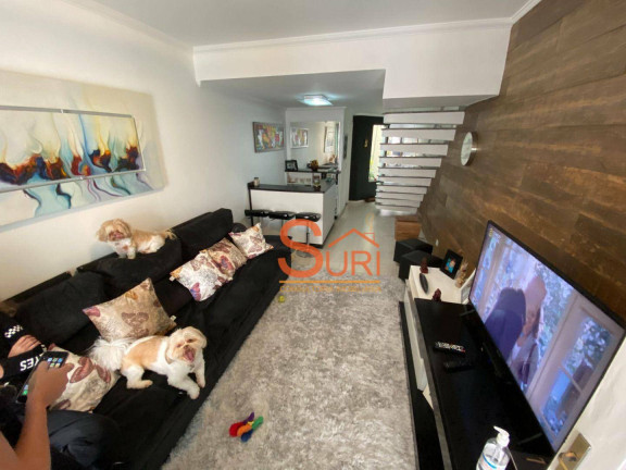 Imagem Sobrado com 3 Quartos à Venda, 130 m² em Vila Linda - Santo André Imagem Sobrado com 3 Quartos à Venda, 130 m² em Vila Linda - Santo André