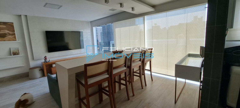 Imagem Apartamento com 2 Quartos à Venda, 110 m² em Canto Do Forte - Praia Grande