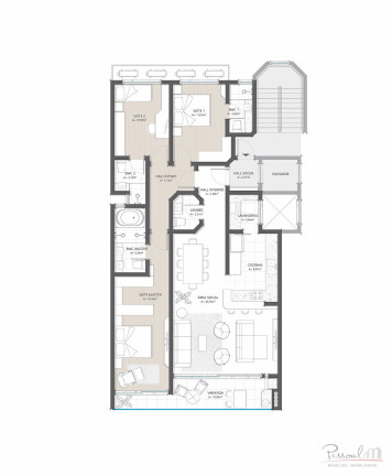 Imagem Apartamento com 3 Quartos à Venda, 133 m² em João Paulo - Florianópolis