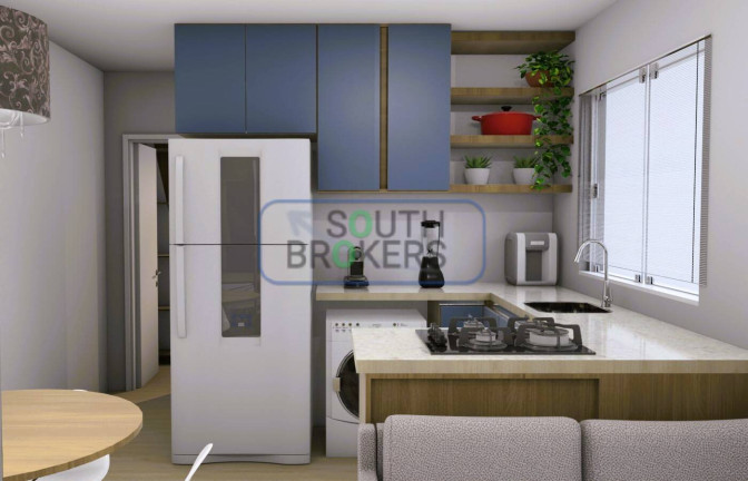 Imagem Apartamento com 1 Quarto à Venda, 32 m² em Cajuru - Curitiba Imagem Apartamento com 1 Quarto à Venda, 32 m² em Cajuru - Curitiba
