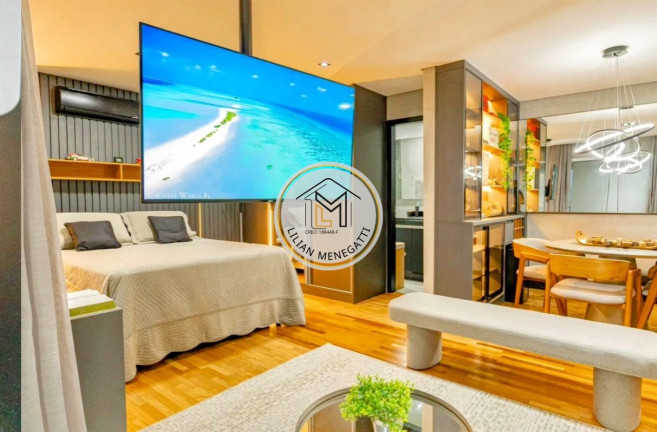 Imagem Imóvel com 1 Quarto à Venda, 52 m² em Alphaville - Santana De Parnaíba Imagem Imóvel com 1 Quarto à Venda, 52 m² em Alphaville - Santana De Parnaíba
