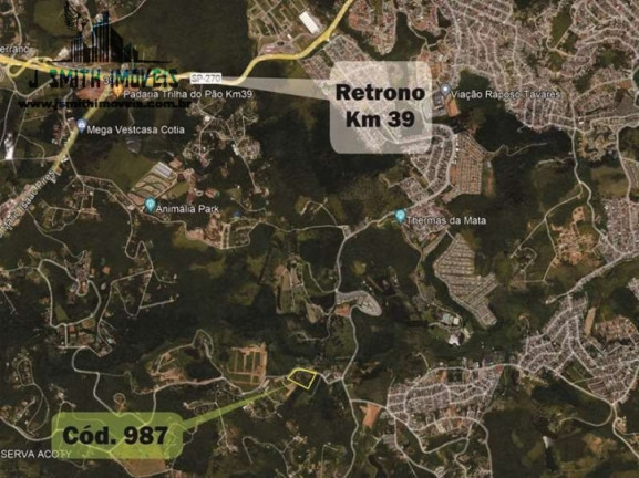 Imagem Terreno à Venda, 18.455 m² em Taboleiro Verde - Cotia
