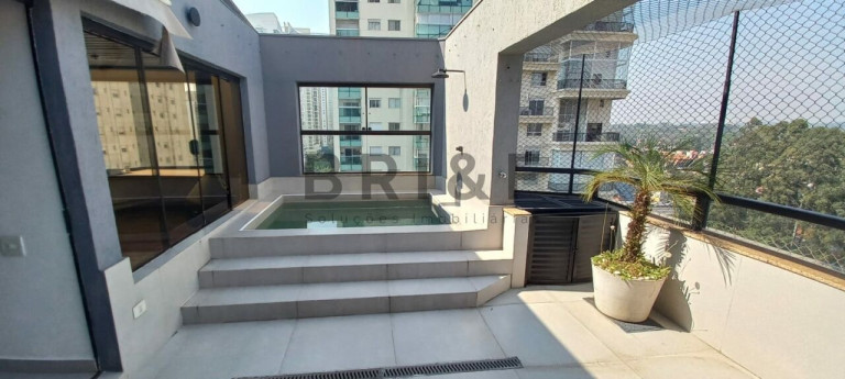Imagem Apartamento com 1 Quarto para Alugar, 130 m² em Campo Belo - São Paulo