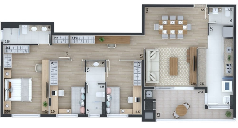 Imagem Apartamento com 2 Quartos à Venda, 90 m² em Ahú - Curitiba Imagem Apartamento com 2 Quartos à Venda, 90 m² em Ahú - Curitiba