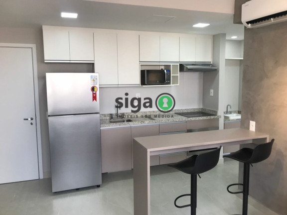 Imagem Apartamento com 1 Quarto para Alugar, 38 m² em Chácara Santo Antônio - São Paulo Imagem Apartamento com 1 Quarto para Alugar, 38 m² em Chácara Santo Antônio - São Paulo