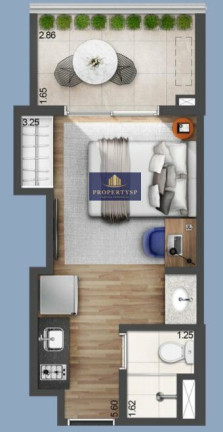 Imagem Apartamento com 1 Quarto à Venda, 24 m² em Vila Madalena - São Paulo Imagem Apartamento com 1 Quarto à Venda, 24 m² em Vila Madalena - São Paulo