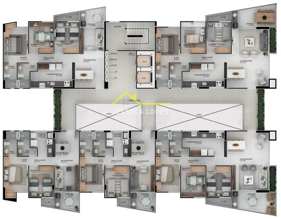 Imagem Apartamento com 3 Quartos à Venda, 66 m² em Monte Castelo - Cabedelo