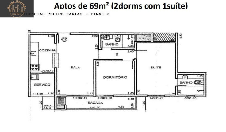 Imagem Apartamento com 2 Quartos à Venda, 69 m² em Centro - São Bernardo Do Campo