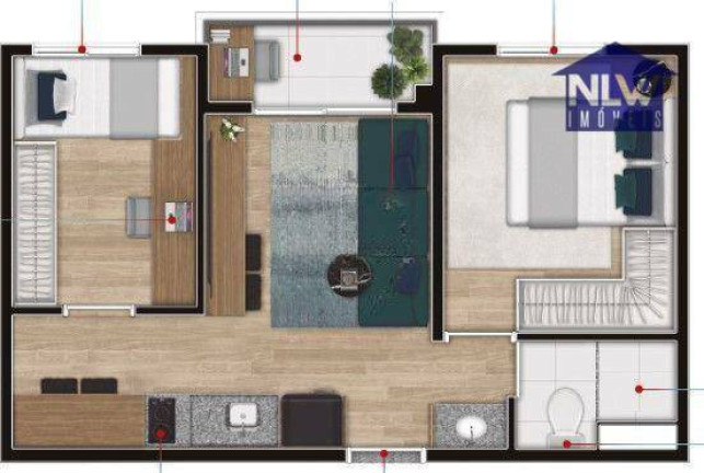Imagem Apartamento com 2 Quartos à Venda, 36 m² em Vila Mariana - São Paulo