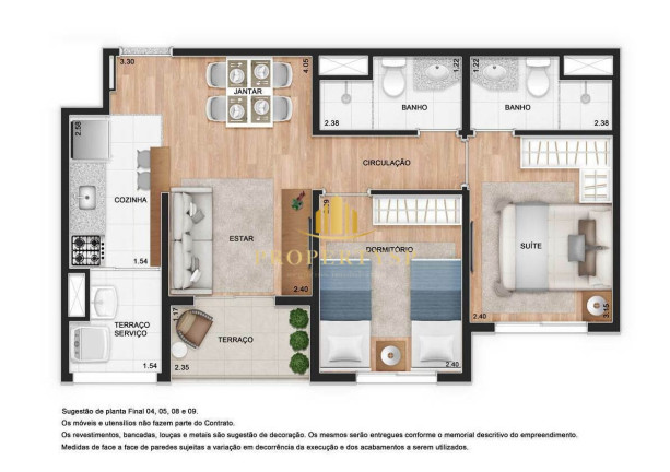 Apartamento com 2 Quartos à Venda, 50 m² em Lapa - São Paulo