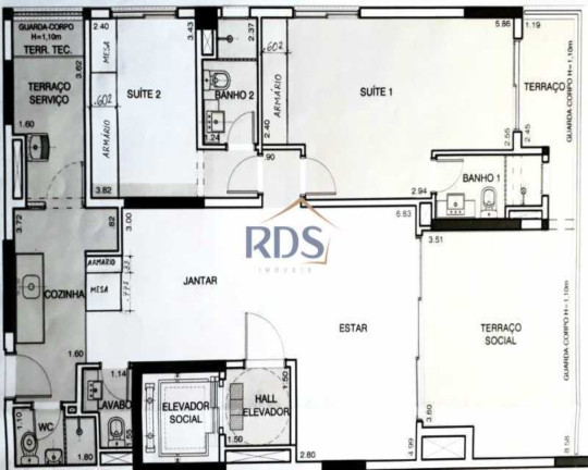 Imagem Apartamento com 2 Quartos à Venda, 115 m² em Indianópolis - São Paulo