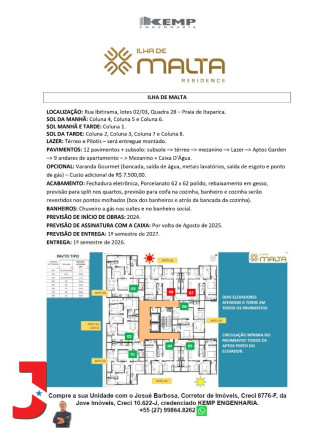 Imagem Apartamento com 3 Quartos à Venda, em Praia De Itaparica - Vila Velha Imagem Apartamento com 3 Quartos à Venda, em Praia De Itaparica - Vila Velha
