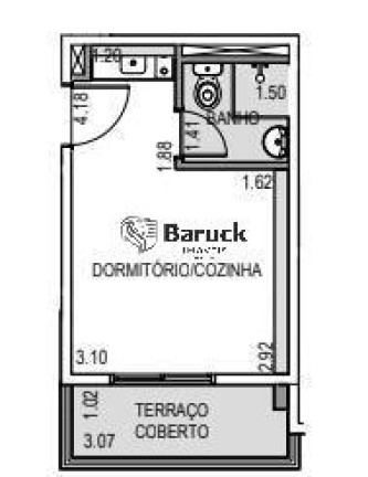 Imagem Apartamento com 1 Quarto à Venda, 20 m² em Vila Clementino - São Paulo Imagem Apartamento com 1 Quarto à Venda, 20 m² em Vila Clementino - São Paulo