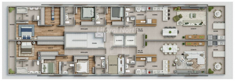 Imagem Apartamento com 3 Quartos à Venda, 172 m² em Praia Brava - Itajaí Imagem Apartamento com 3 Quartos à Venda, 172 m² em Praia Brava - Itajaí