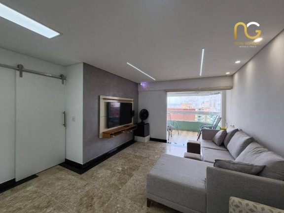 Imagem Apartamento com 3 Quartos à Venda, 137 m² em Canto Do Forte - Praia Grande