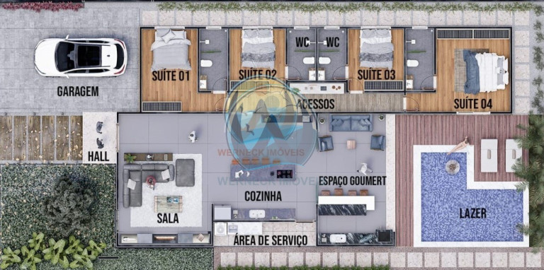 Imagem Casa com 4 Quartos à Venda, 400 m² em Horto Florestal - Ubatuba Imagem Casa com 4 Quartos à Venda, 400 m² em Horto Florestal - Ubatuba
