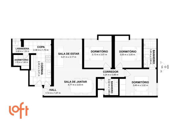 Imagem Apartamento com 3 Quartos à Venda, 98 m² em Itaim Bibi - São Paulo Imagem Apartamento com 3 Quartos à Venda, 98 m² em Itaim Bibi - São Paulo