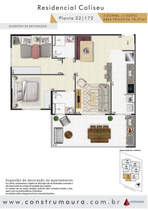 Imagem Apartamento com 2 Quartos à Venda, 78 m² em Jardim Praia Grande - Mongaguá