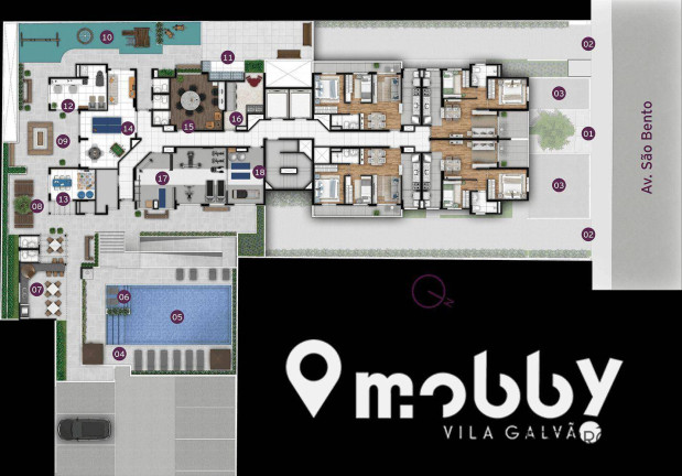 Imagem Apartamento com 2 Quartos à Venda, 45 m² em Vila Galvão - Guarulhos