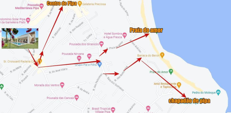 Imagem Casa com 5 Quartos à Venda, 460 m² em Centro - Tibau Do Sul Imagem Casa com 5 Quartos à Venda, 460 m² em Centro - Tibau Do Sul