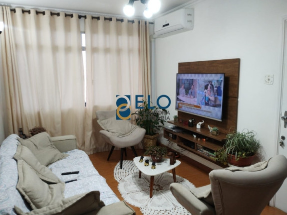 Apartamento com 3 Quartos à Venda, 110 m² em Embaré - Santos