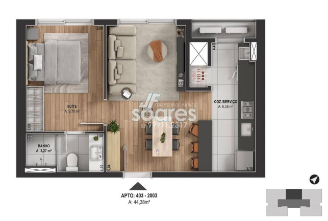 Imagem Apartamento com 2 Quartos à Venda, 65 m² em São Gonçalo - Pelotas Imagem Apartamento com 2 Quartos à Venda, 65 m² em São Gonçalo - Pelotas