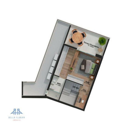 Imagem Imóvel com 3 Quartos à Venda, 126 m² em João Paulo - Florianópolis