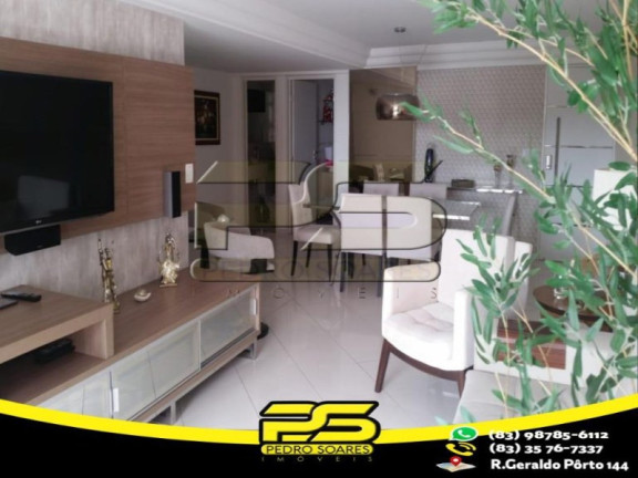 Imagem Apartamento com 3 Quartos à Venda, 146 m² em Manaíra - João Pessoa