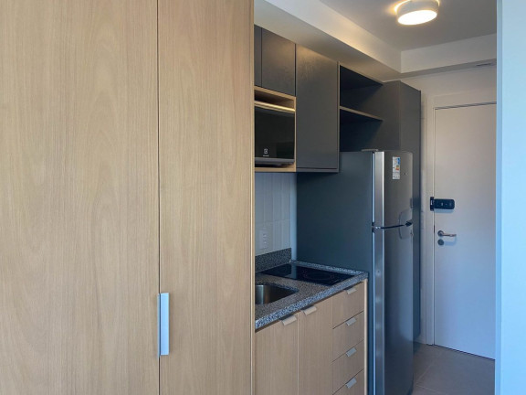 Apartamento com 1 Quarto para Alugar, 25 m² em Santo Amaro - São Paulo