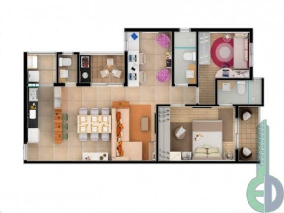 Imagem Imóvel com 3 Quartos à Venda, 81 m² em Vila Floresta - Santo Andre Imagem Imóvel com 3 Quartos à Venda, 81 m² em Vila Floresta - Santo Andre