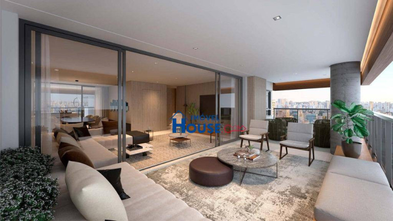 Apartamento com 4 Quartos à Venda, 232 m² em Campo Belo - São Paulo