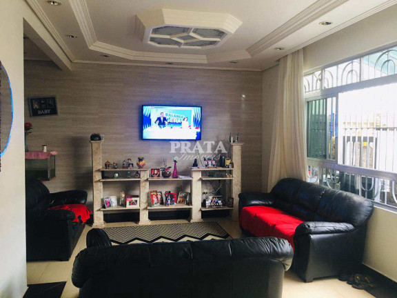 Imagem Casa com 3 Quartos à Venda, 163 m² em Marapé - Santos