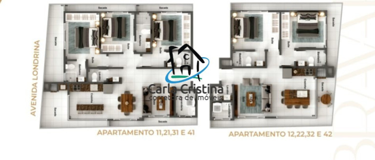 Imagem Apartamento com 3 Quartos à Venda, 163 m² em Caiobá - Matinhos