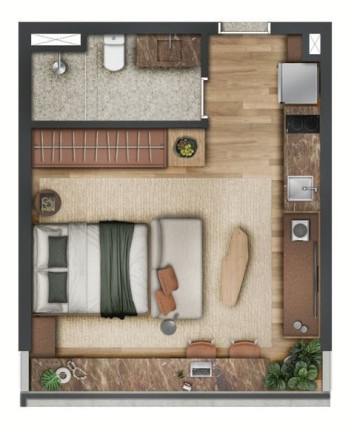 Imagem Apartamento com 1 Quarto à Venda, 58 m² em Pinheiros - São Paulo Imagem Apartamento com 1 Quarto à Venda, 58 m² em Pinheiros - São Paulo
