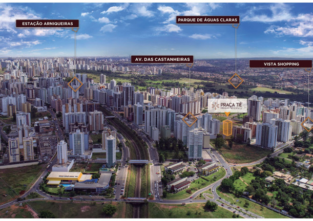 Imagem Imóvel com 4 Quartos à Venda, 162 m² em Aguas Norte - águas Claras