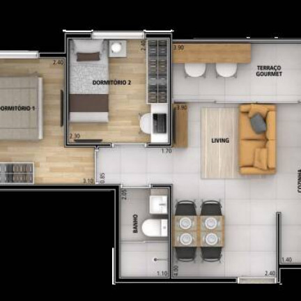 Imagem Apartamento com 100 Quartos à Venda, 1 m² em Carandiru - São Paulo Imagem Apartamento com 100 Quartos à Venda, 1 m² em Carandiru - São Paulo