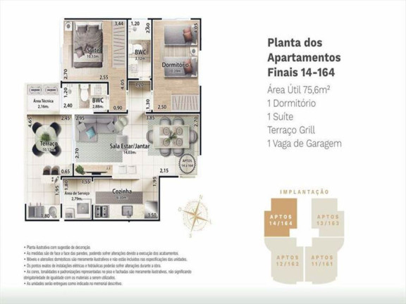 Imagem Apartamento com 2 Quartos à Venda, 75 m² em Jd Marina - Itanhaem Imagem Apartamento com 2 Quartos à Venda, 75 m² em Jd Marina - Itanhaem