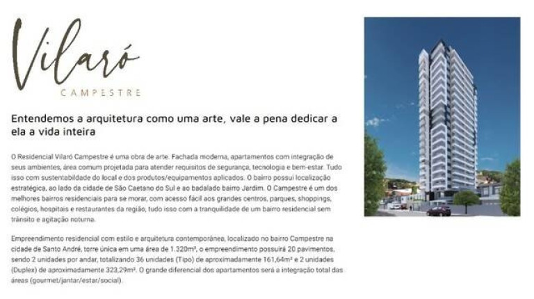 Imagem Apartamento com 3 Quartos à Venda, 161 m² em Campestre - Santo André