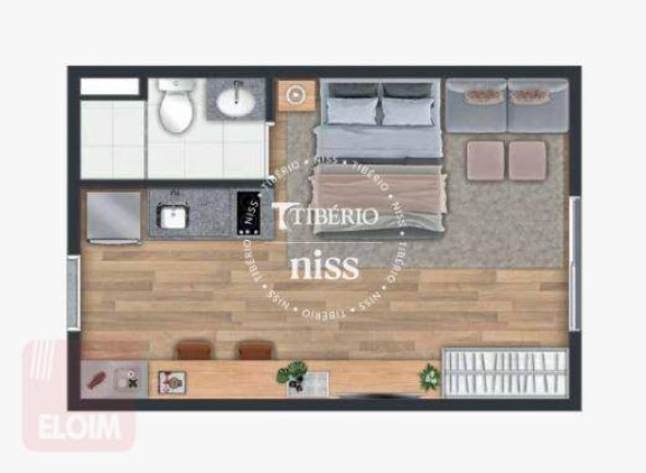 Imagem Studio com 1 Quarto à Venda, 24 m² em Higienópolis - São Paulo
