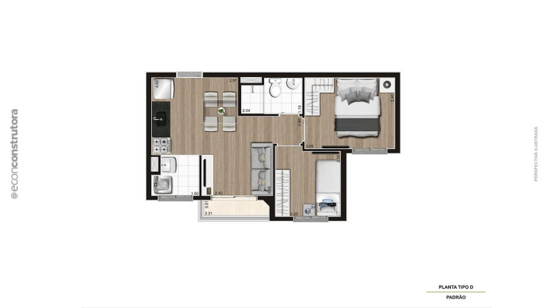 Imagem Apartamento com 2 Quartos à Venda, 37 m² em Vila Leopoldina - São Paulo
