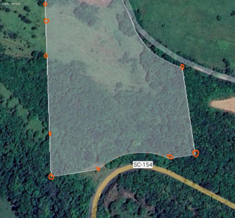 Terreno à Venda, 56.379 m² em Sc 155 - Itá
