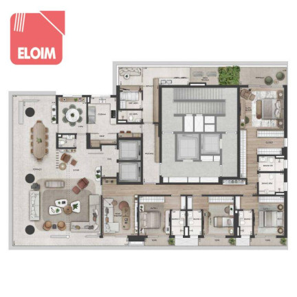 Imagem Apartamento com 4 Quartos à Venda, 368 m² em Jardins - São Paulo