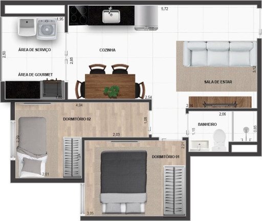 Imagem Apartamento com 1 Quarto à Venda, 41 m² em Penha De França - São Paulo