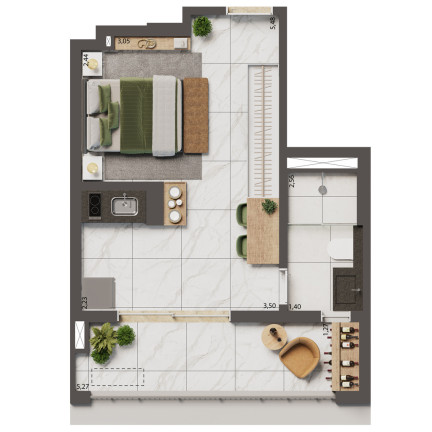 Imagem Apartamento com 1 Quarto à Venda, 34 m² em Ipiranga - São Paulo