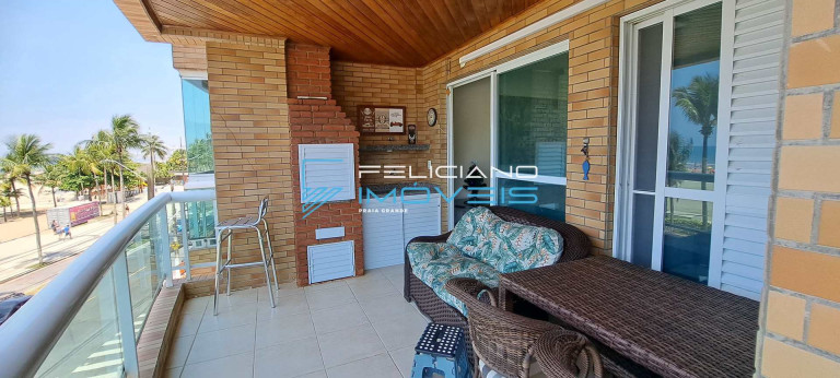 Imagem Apartamento com 3 Quartos à Venda, 113 m² em Canto Do Forte - Praia Grande