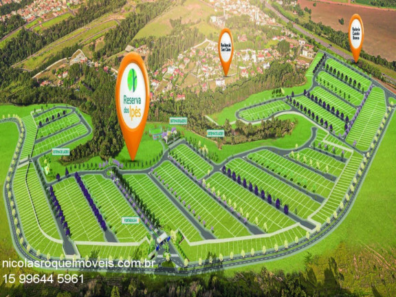 Terreno à Venda, 200 m² em Reserva Dos Ipês - Boituva