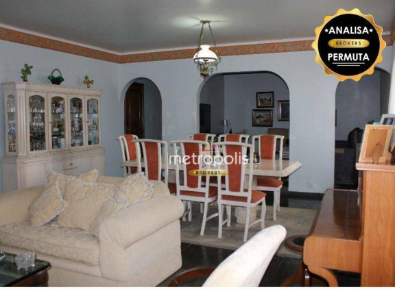 Apartamento com 3 Quartos à Venda, 175 m² em Santo Antônio - São Caetano Do Sul