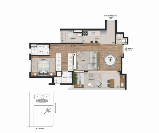 Imagem Imóvel com 1 Quarto à Venda, 74 m² em Indianópolis - São Paulo Imagem Imóvel com 1 Quarto à Venda, 74 m² em Indianópolis - São Paulo